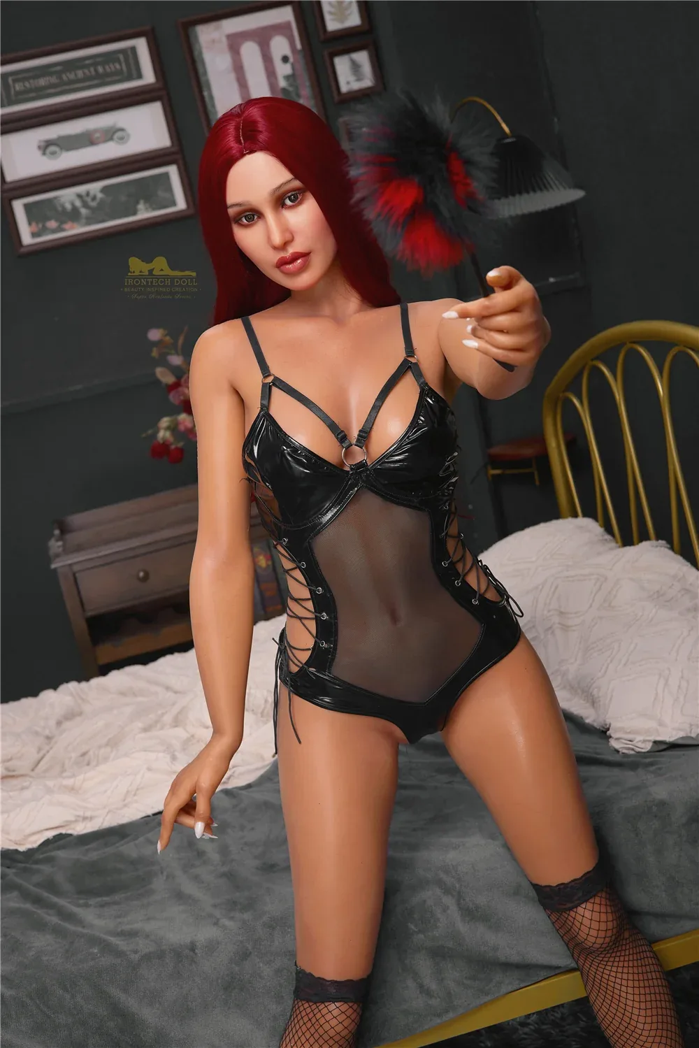 IR-168 S19 Pearl -1 Silicone 168cm Tanned B-Cup MMI Sex Dolls view 7