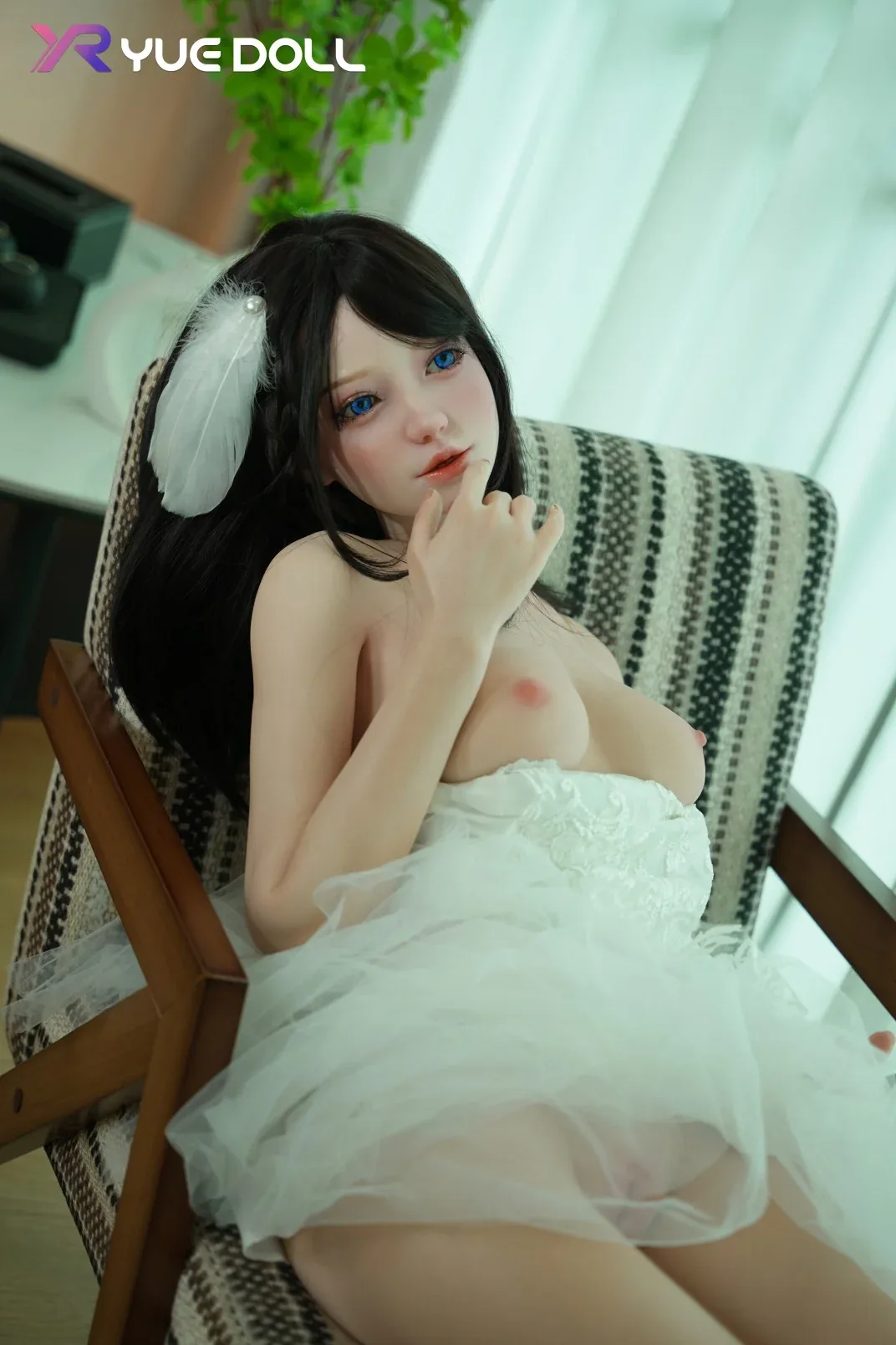 YUE-150 A7 Lolis-2 Silicone Natural C-CUP MMI Sex Dolls view 2