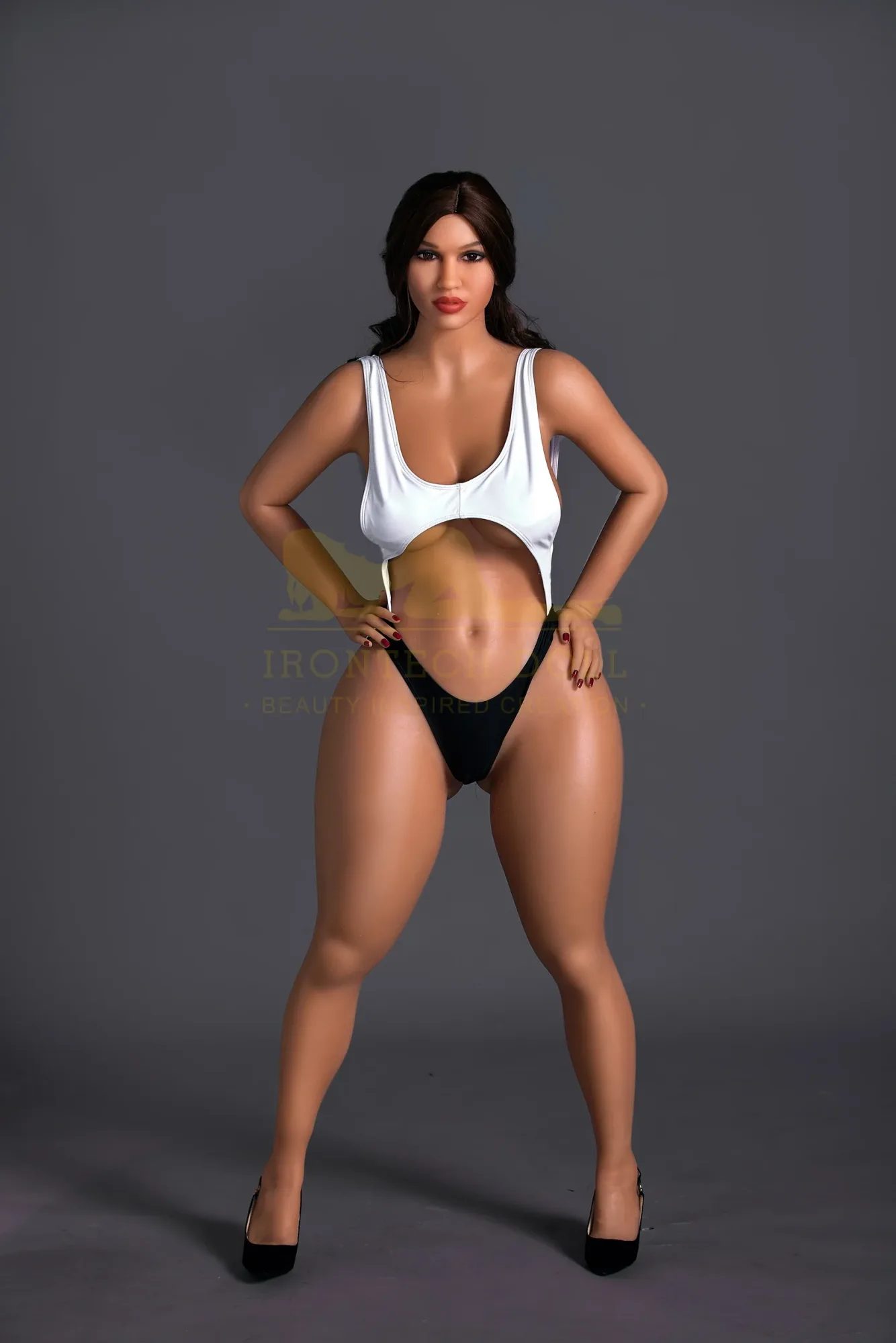 IR-156 Kama TPE F-Cup Dark Tanned MMI Sex Dolls view 1