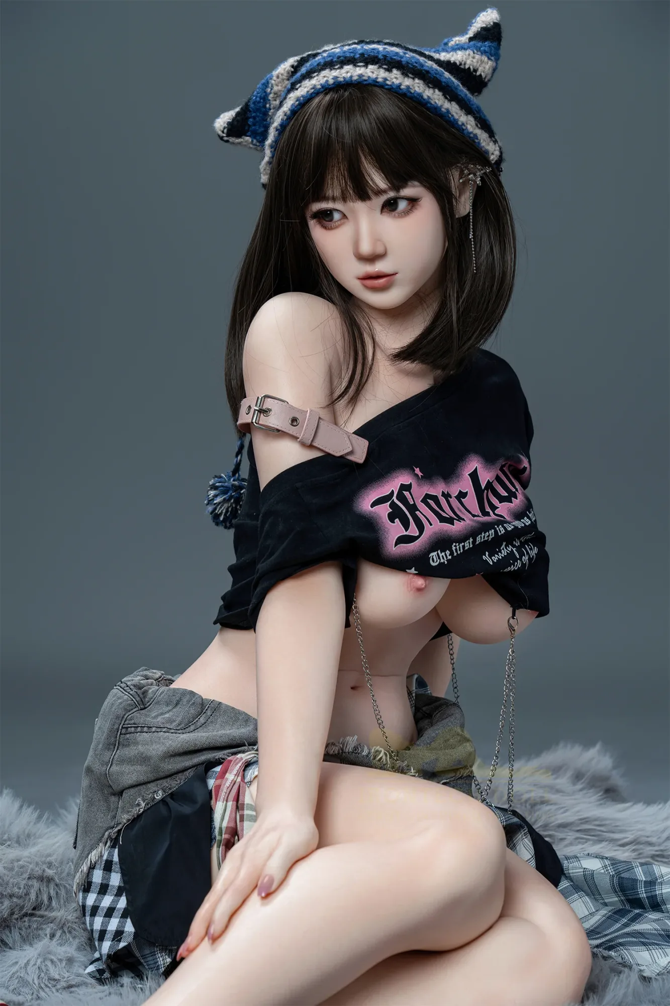 IR-158T T3 Nia -2 Silicone 158cm Nature E-Cup MMI Sex Dolls view 7