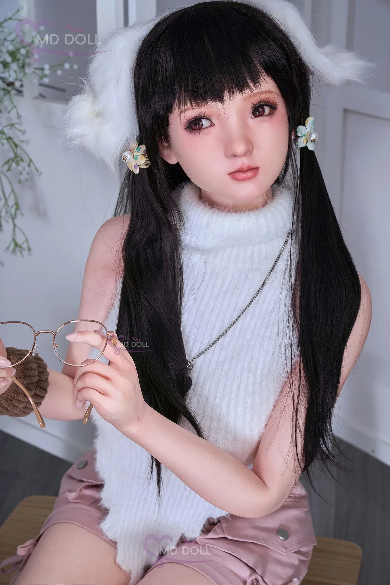 MD-150 M21 Lily-1 Silicone 150cm Natural E-CUP MMI Sex Dolls view 5
