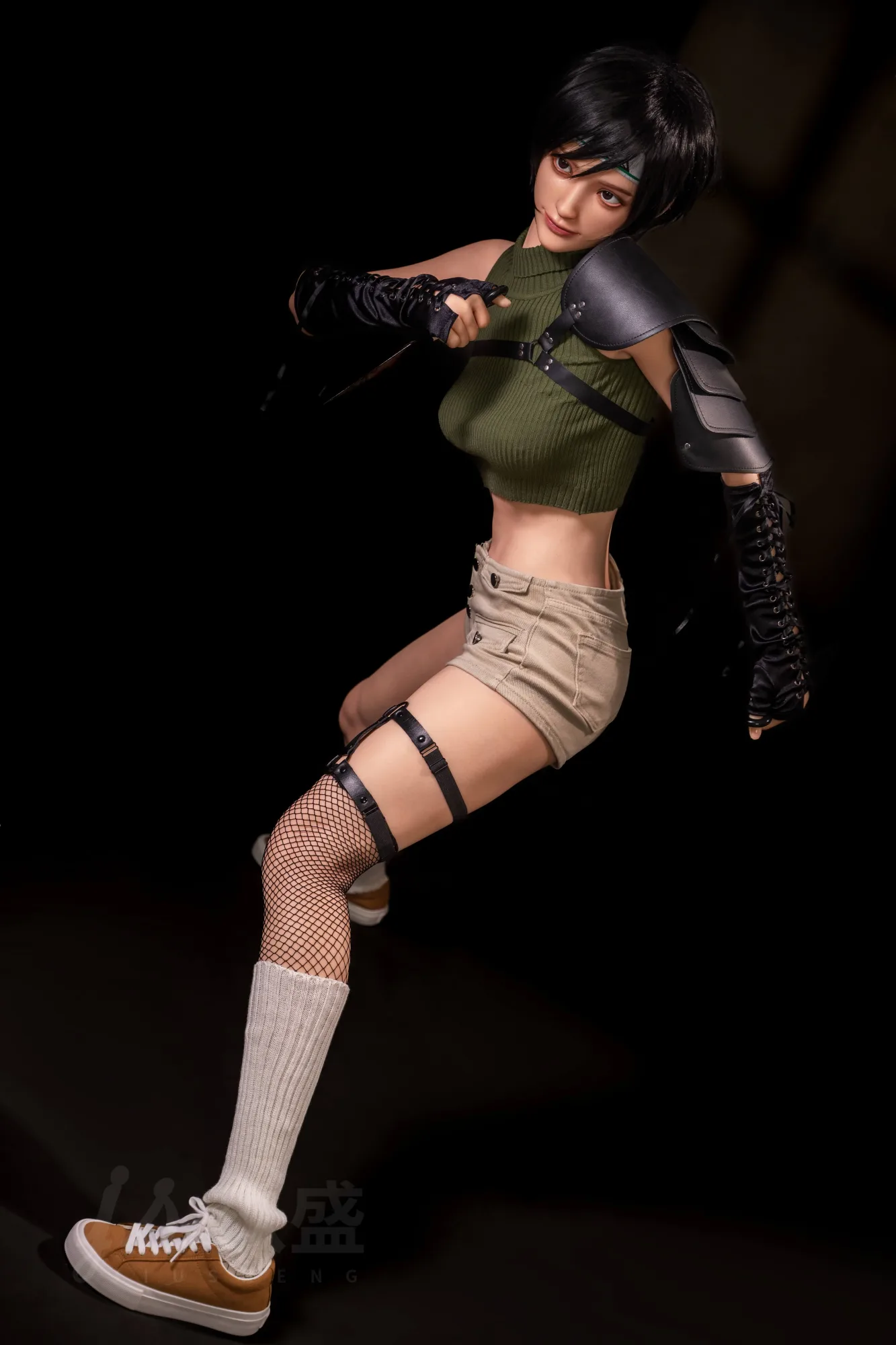 JSD-168C Yuffie Silicone C-Cup Light Tan MMI Sex Dolls view 8