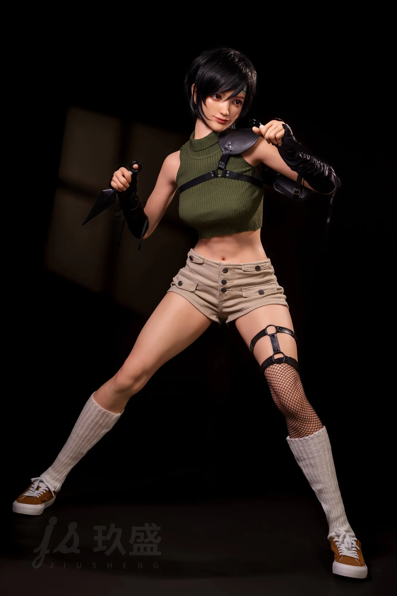 JSD-168C Yuffie Silicone C-Cup Light Tan MMI Sex Dolls view 6