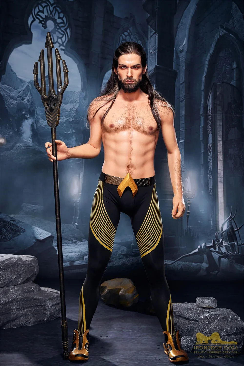 PR-170 M5 Thomas -2 Silicone 170cm Tanned Male MMI Sex Dolls