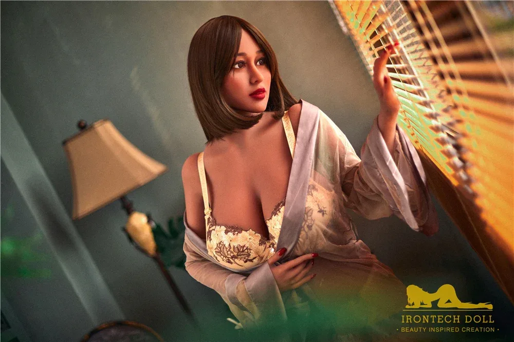 IR-163P Sarah-1 TPE H-Cup Light Brown MMI Sex Dolls view 6