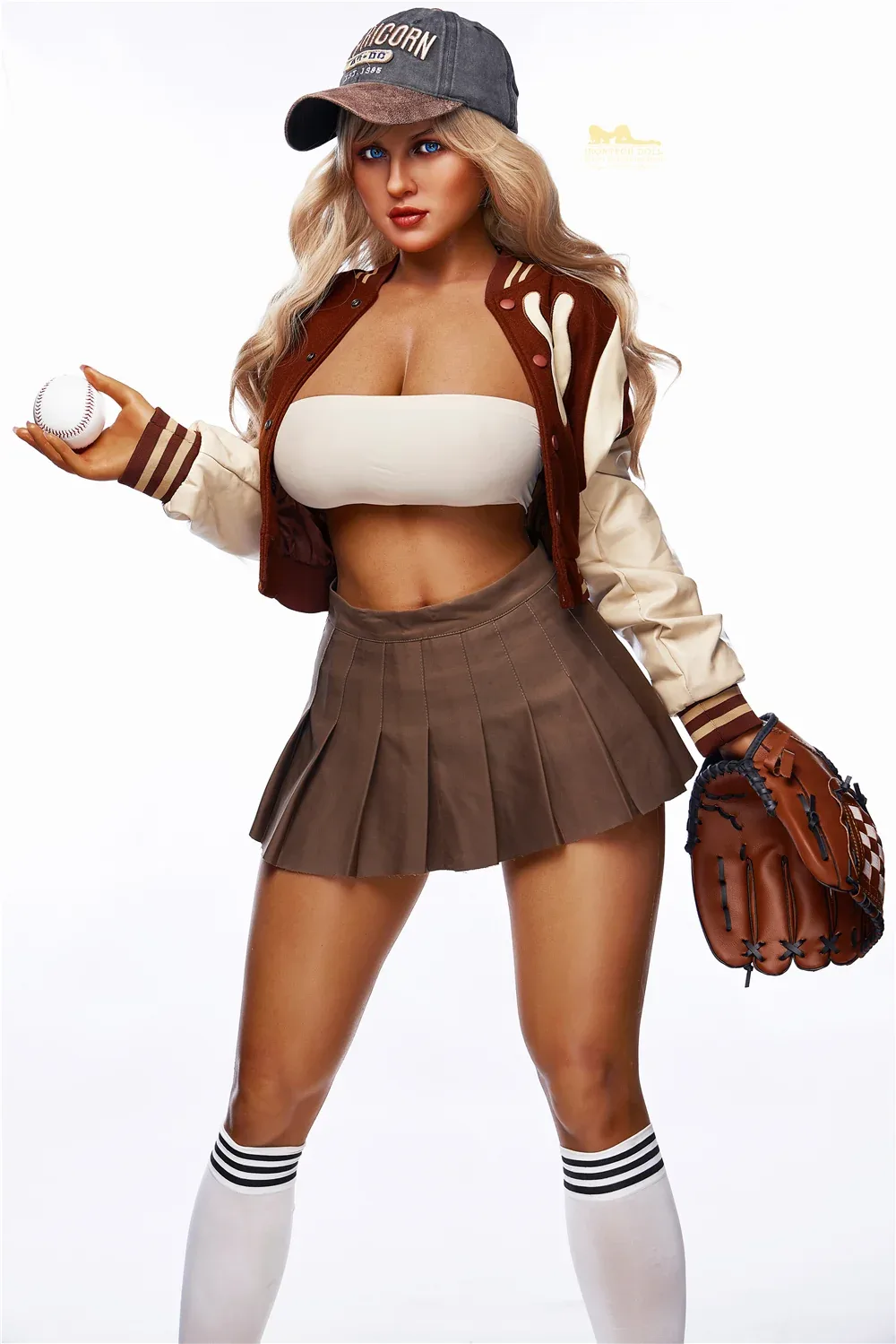 IR-165 S18 Hazel Silicone 165cm Dark Tanned F-Cup MMI Sex Dolls view 5