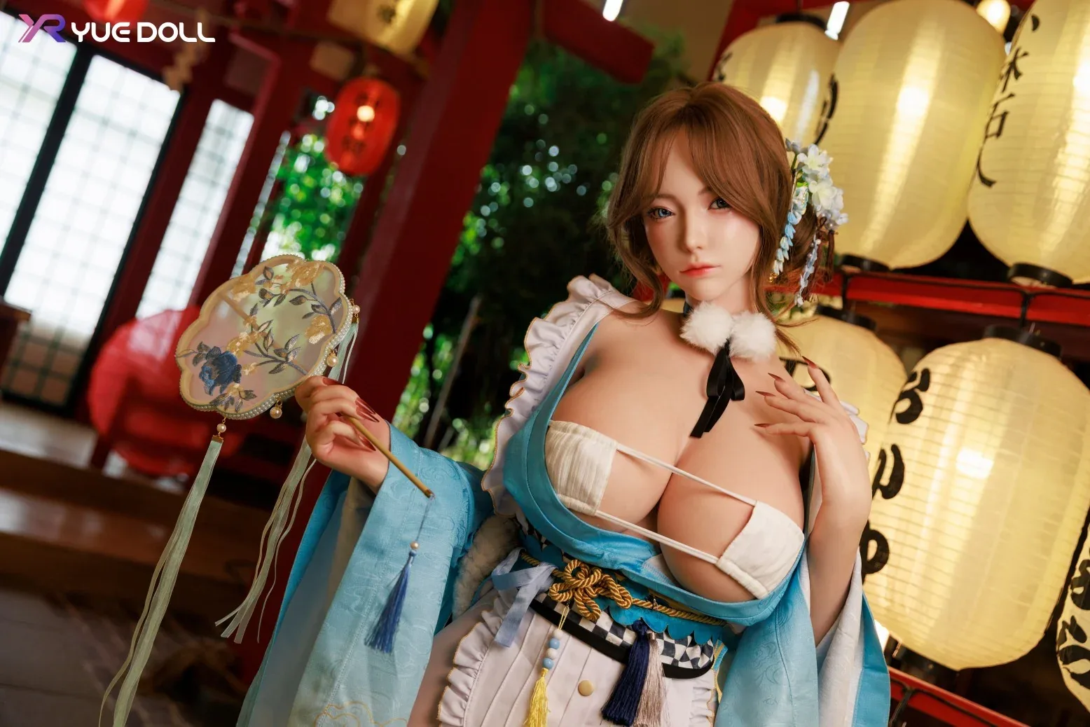 YUE-155 Y18 Tori 2.0 Silicone Tanned J-CUP MMI Sex Dolls view 5