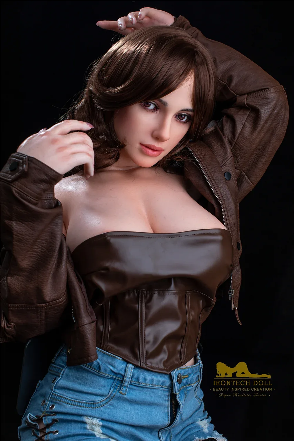 IR-165 S17 Luna -1 Silicone 165cm Nature F-Cup MMI Sex Dolls view 4