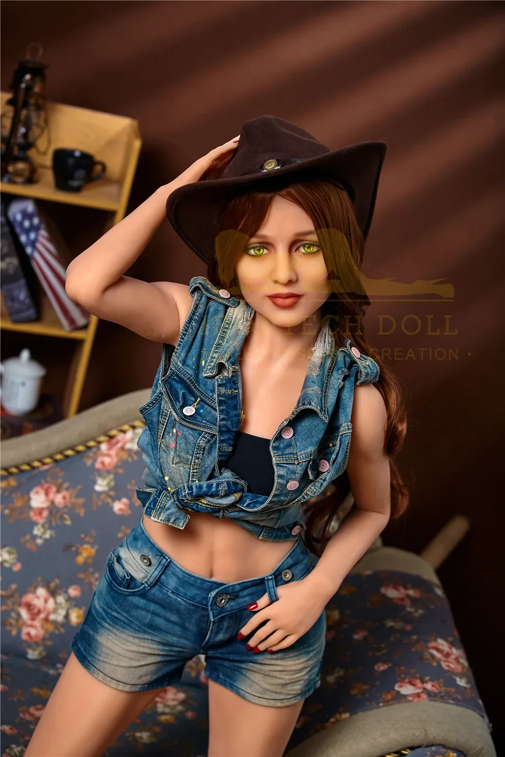 IR-150 Mandy TPE C-Cup Tanned MMI Sex Dolls view 4