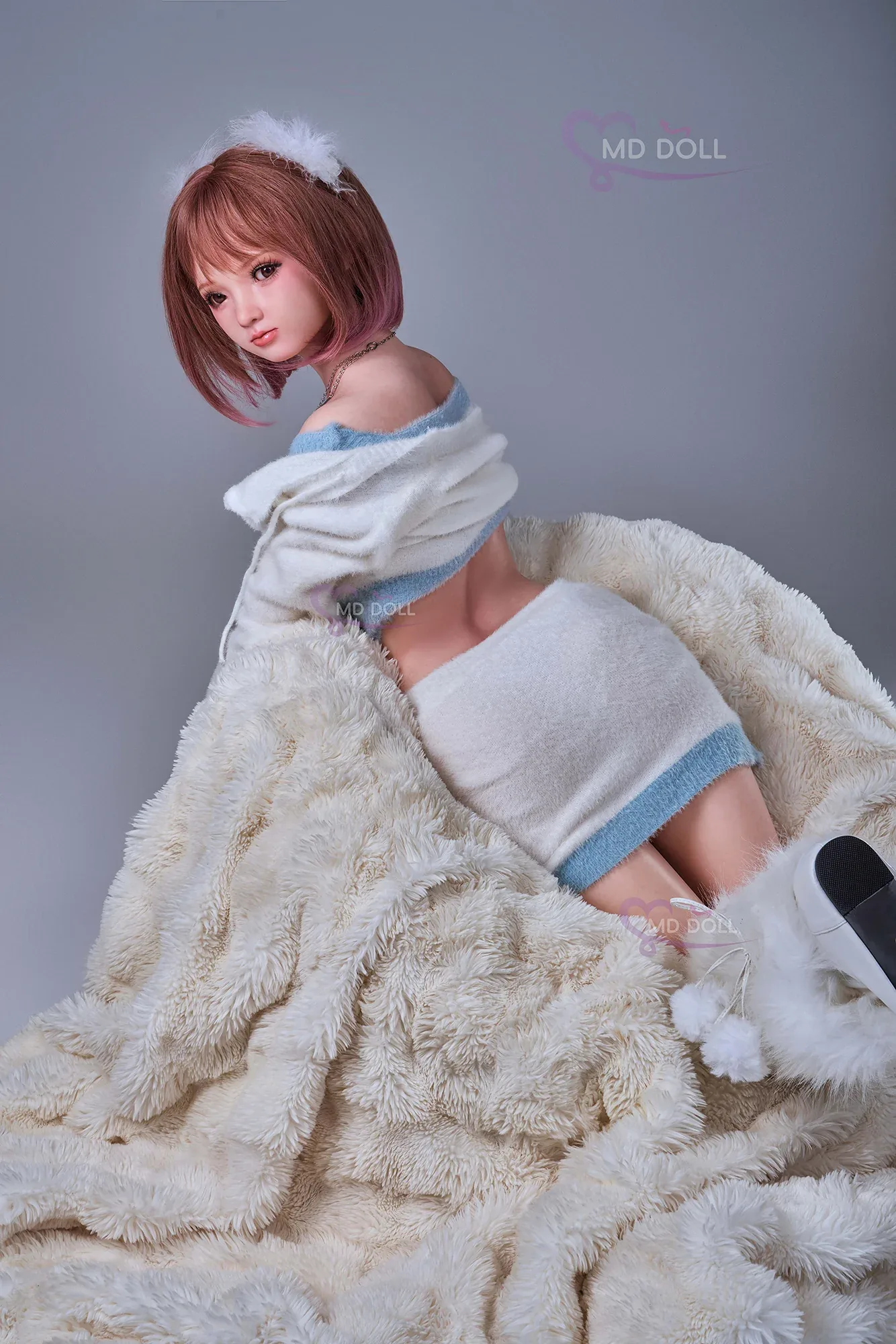 MD-150 M21 Lily-2 Silicone 150cm Natural E-CUP MMI Sex Dolls view 6