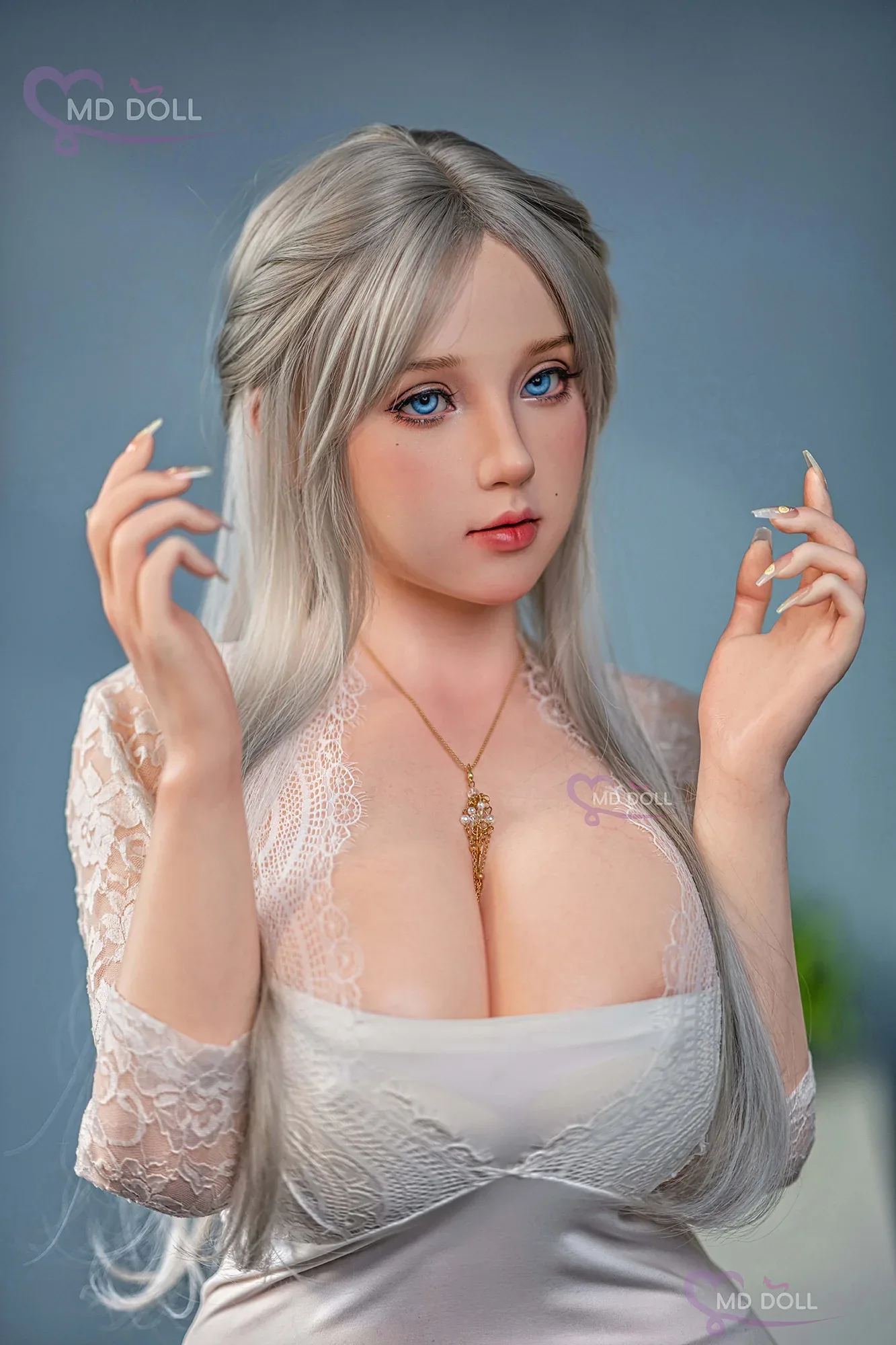 MD-162 M16 Olivia Silicone 162cm Natural H-CUP MMI Sex Dolls view 7