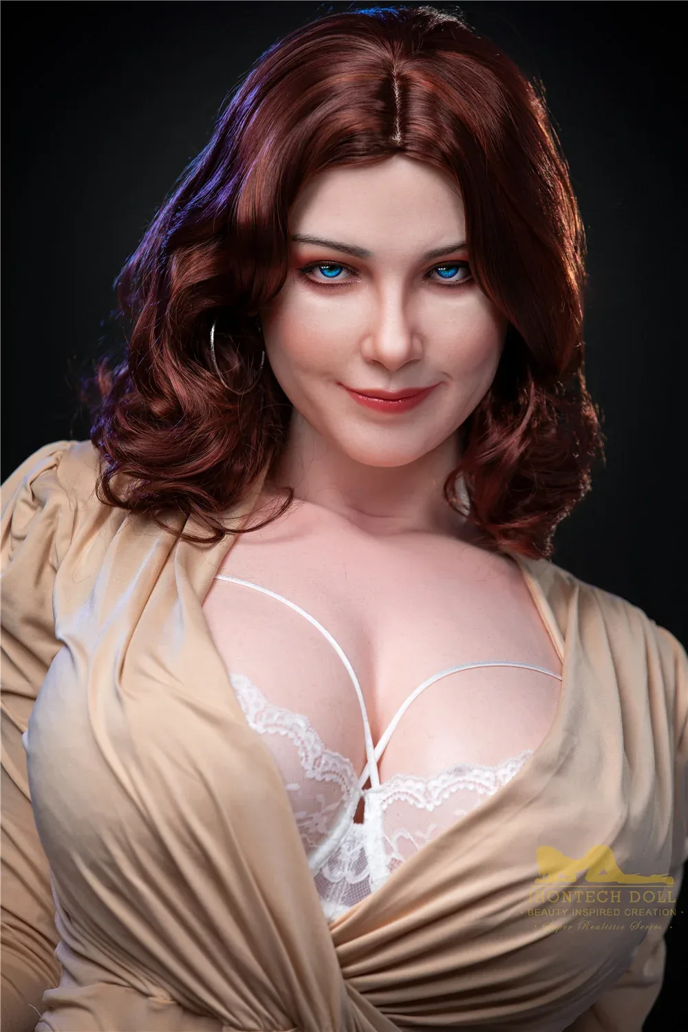 IR-160 S12 Carmel Silicone 160cm Nature H-Cup MMI Sex Dolls view 6