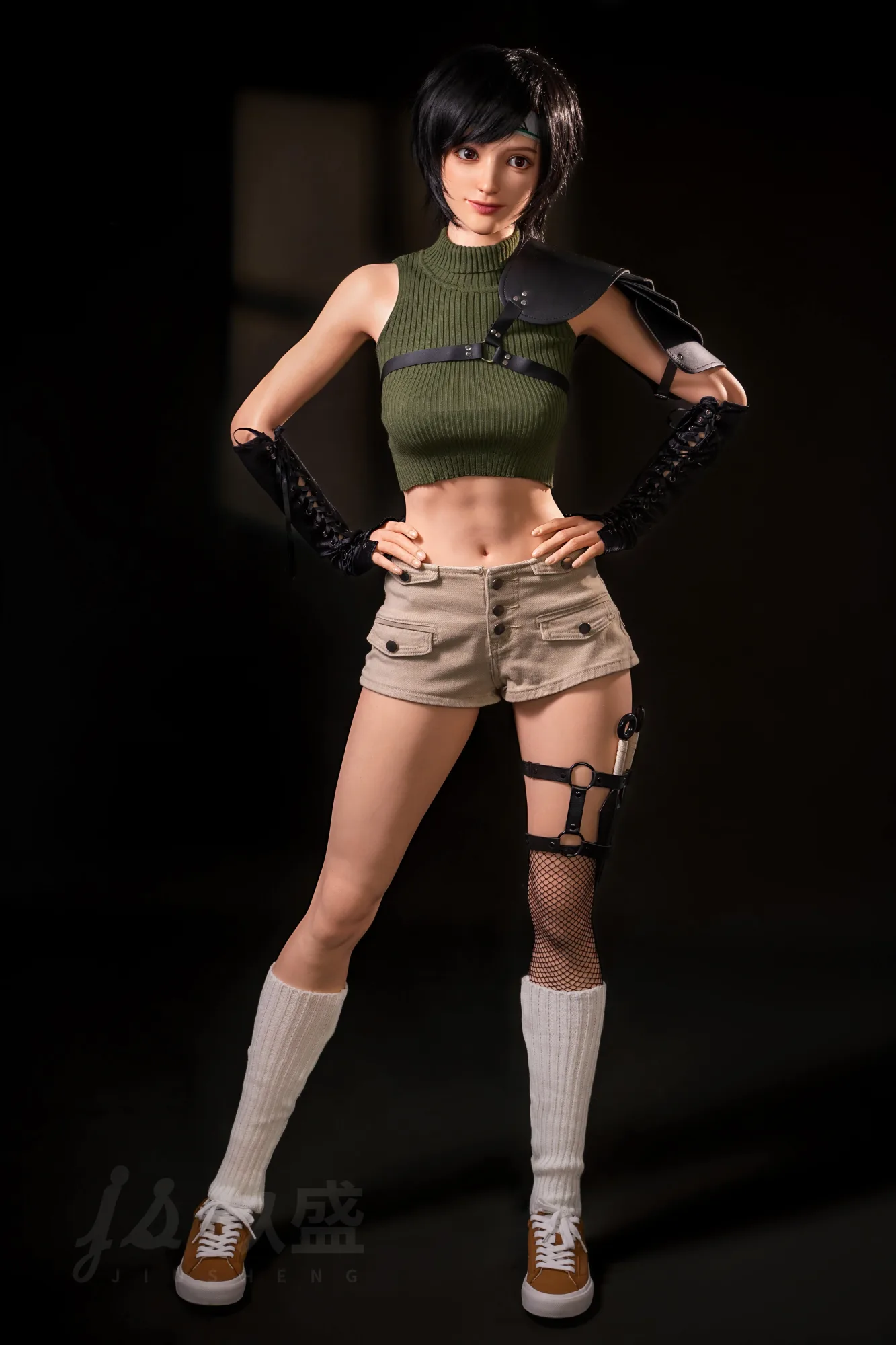 JSD-168C Yuffie Silicone C-Cup Light Tan MMI Sex Dolls view 3