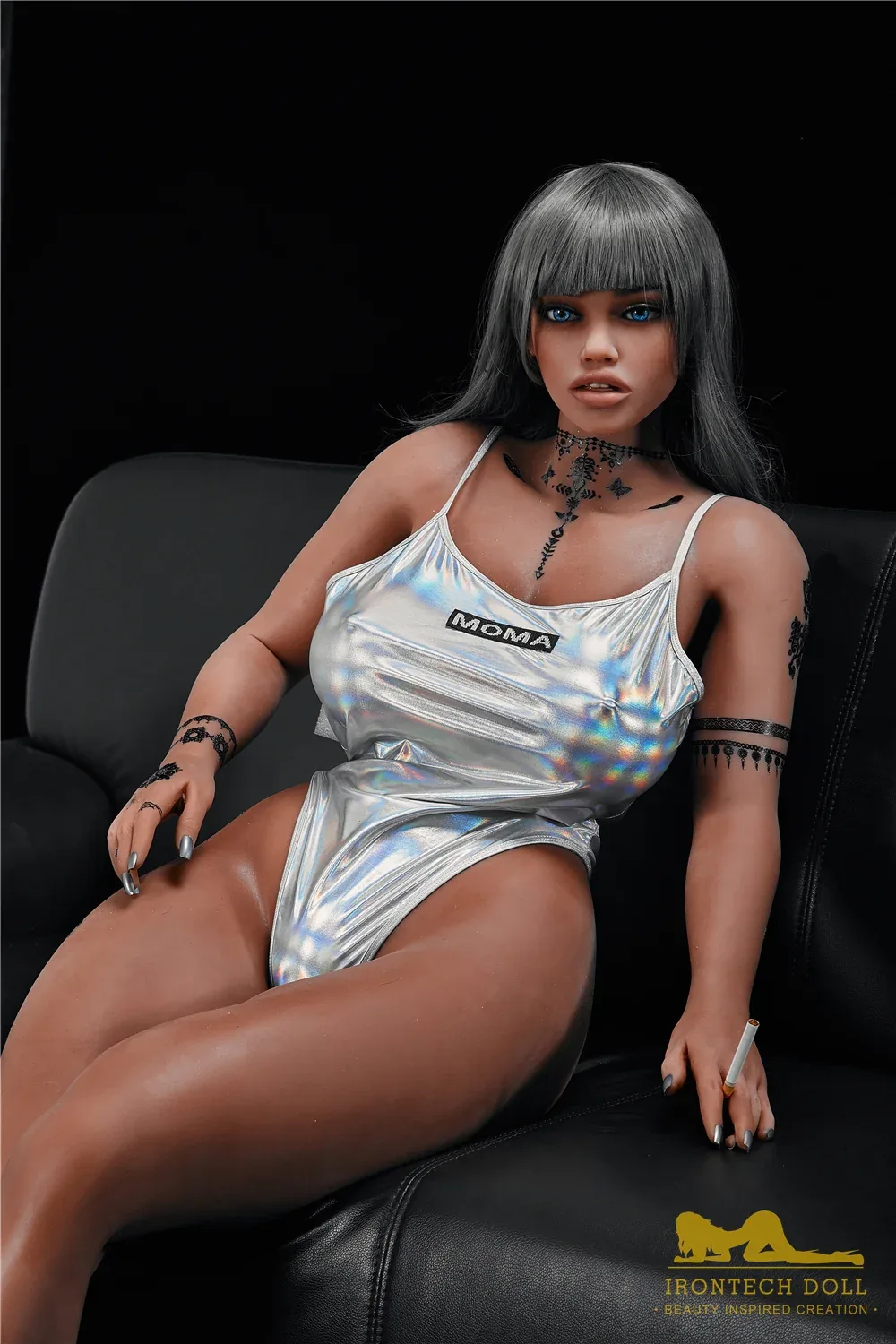 IR-158 Jane TPE J-Cup Dark Tanned MMI Sex Dolls view 1