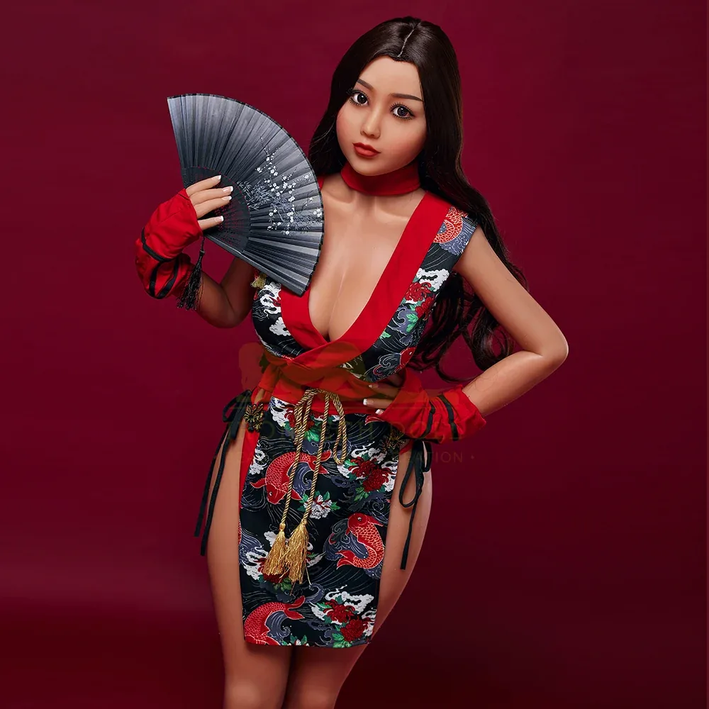IR-153 Saya TPE F-Cup Dark Tanned MMI Sex Dolls view 7