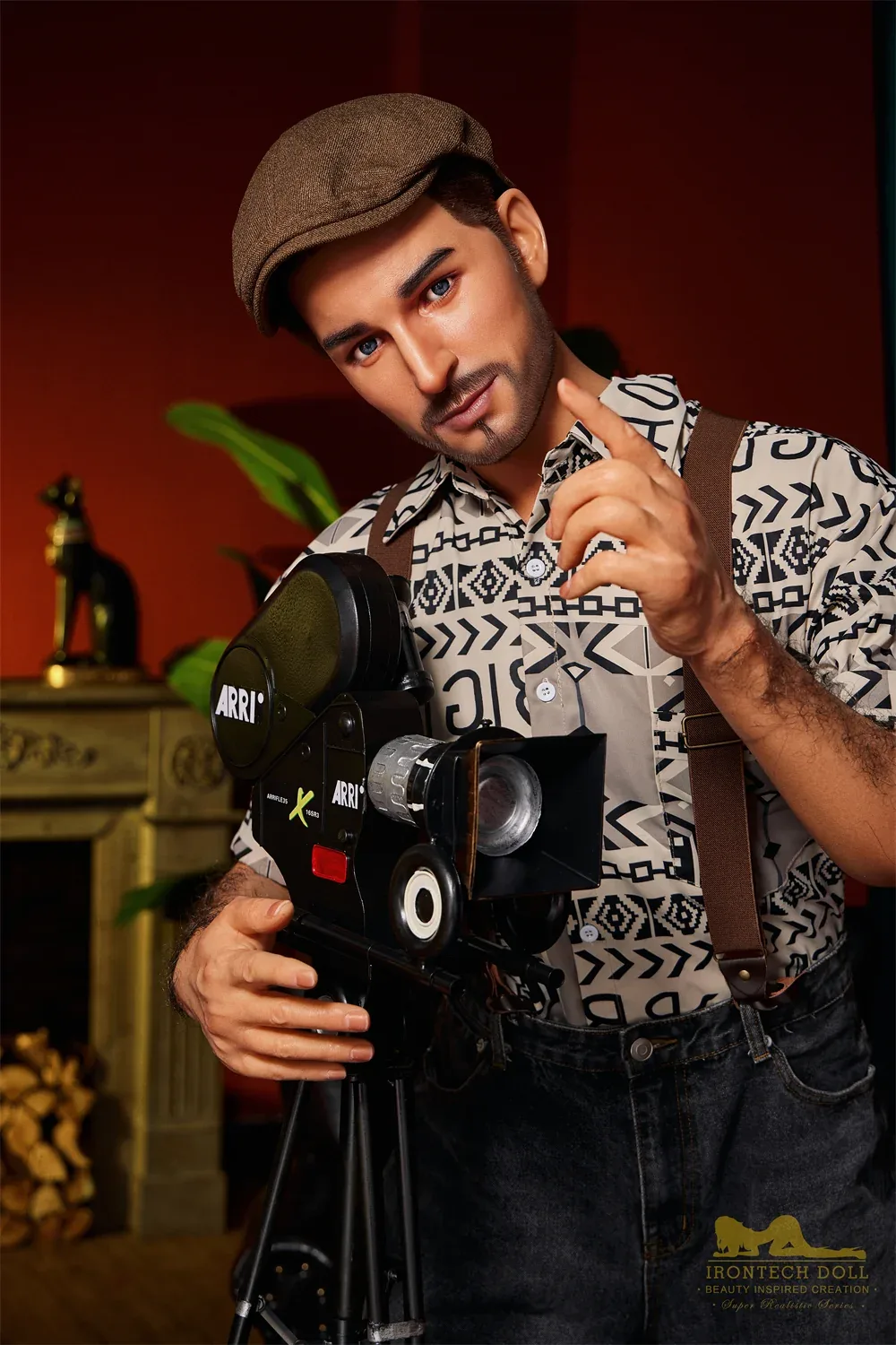 PR-170 M3 George Silicone 170cm Tanned Male MMI Sex Dolls