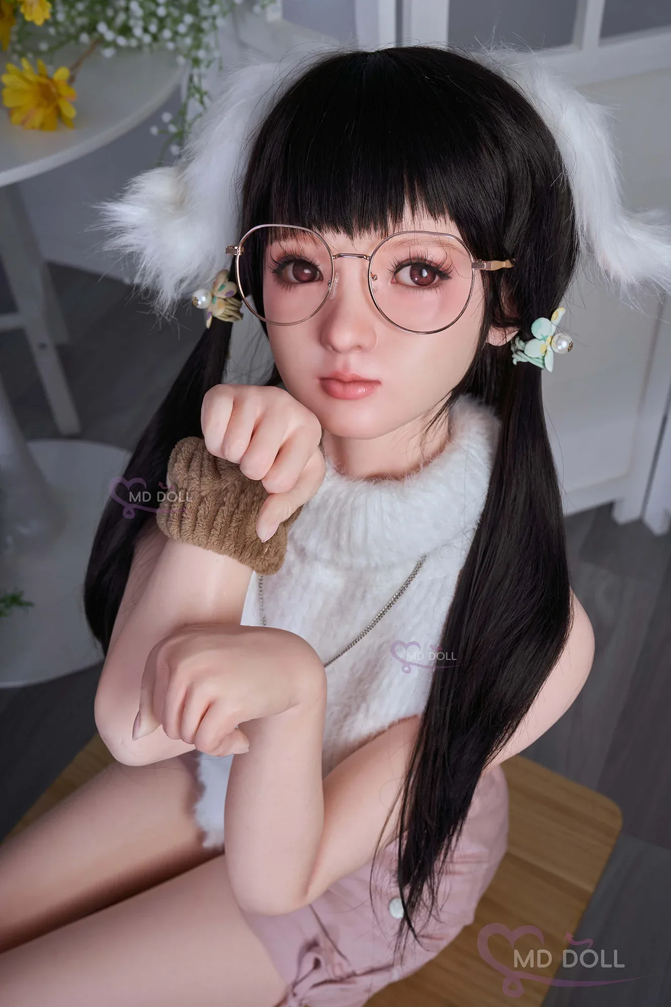 MD-150 M21 Lily-1 Silicone 150cm Natural E-CUP MMI Sex Dolls view 6