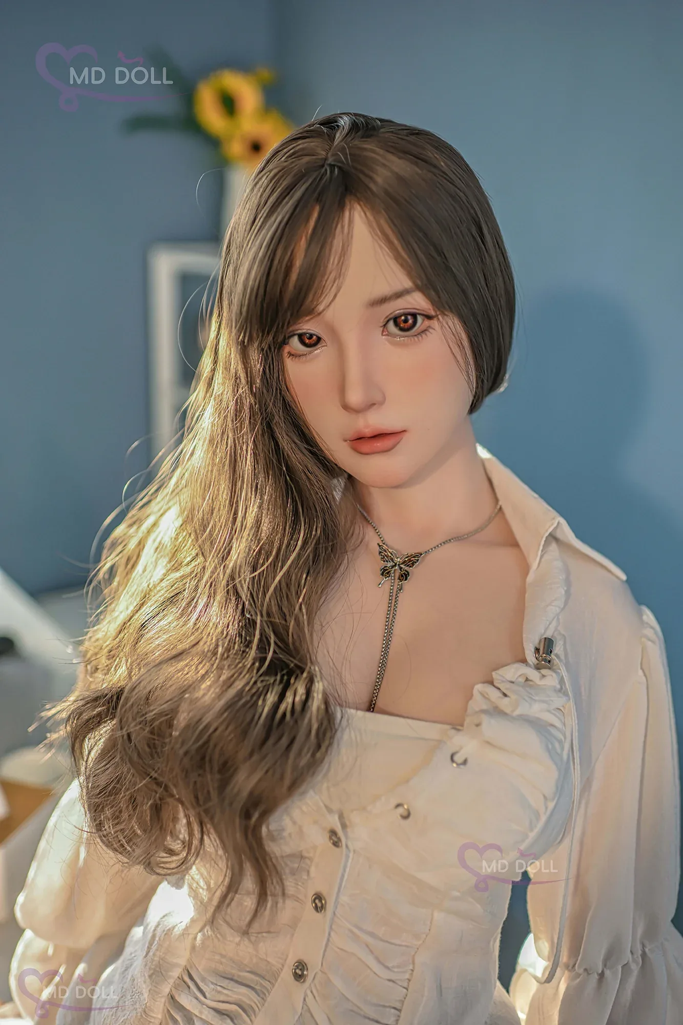MD-166 M17 Doris Silicone 166cm Natural D-CUP MMI Sex Dolls view 8