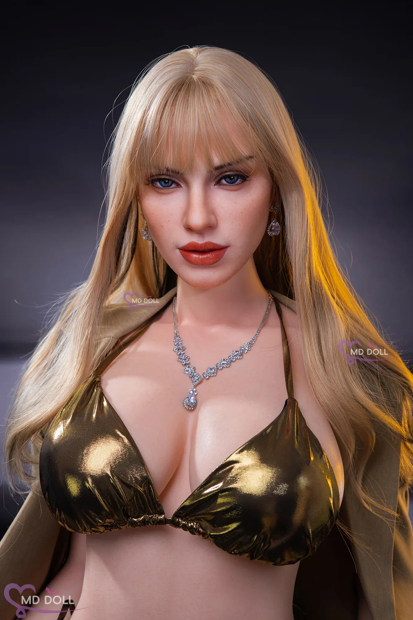 MD-166 M45 Jennifer Silicone 166cm Natural G-CUP MMI Sex Dolls view 5