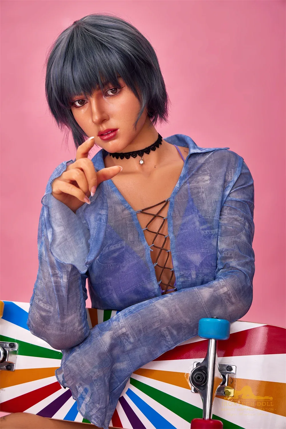 IR-168 S29 Fenny Silicone 168cm Tanned B-Cup MMI Sex Dolls view 8