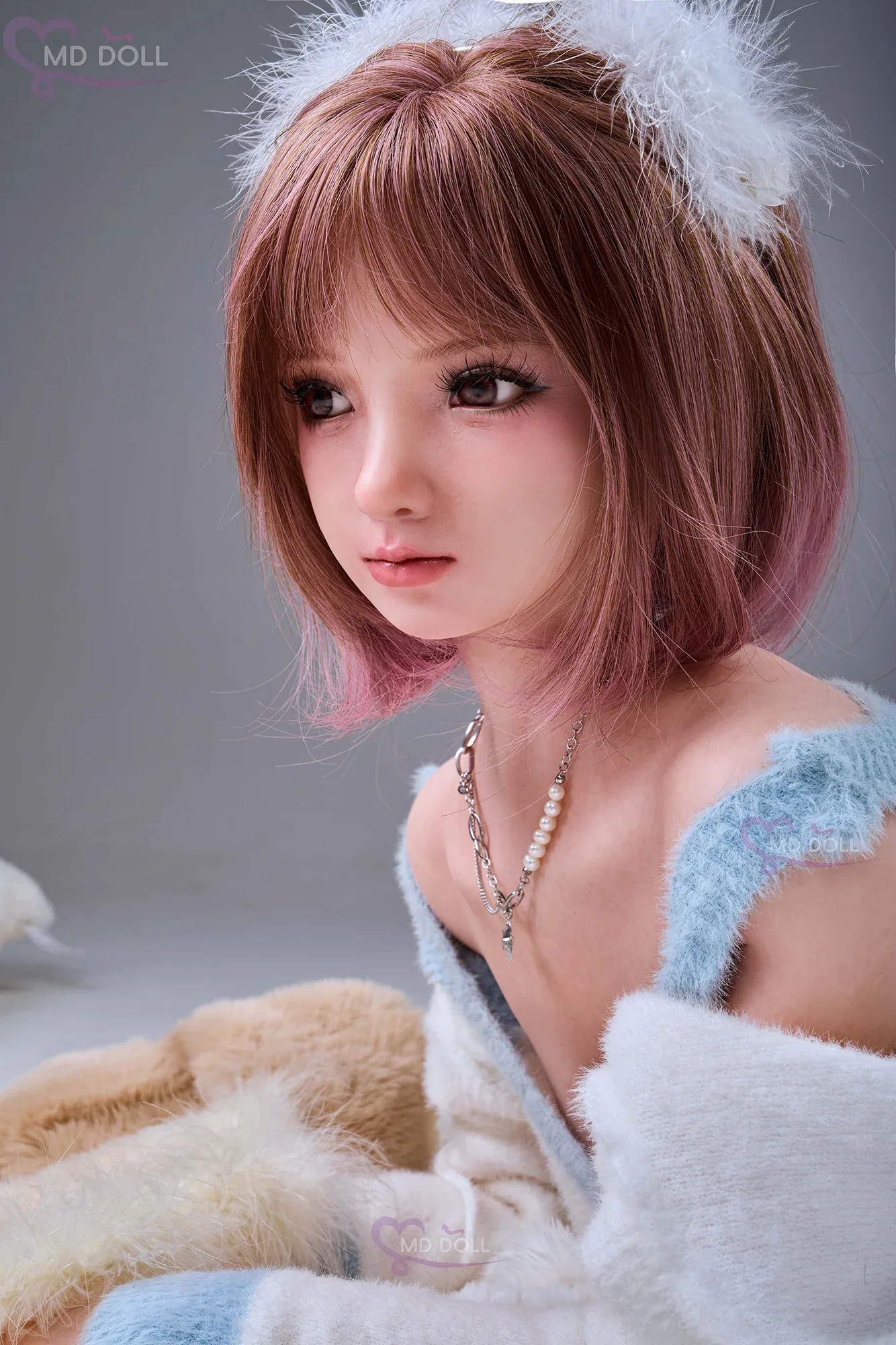 MD-150 M21 Lily-2 Silicone 150cm Natural E-CUP MMI Sex Dolls
