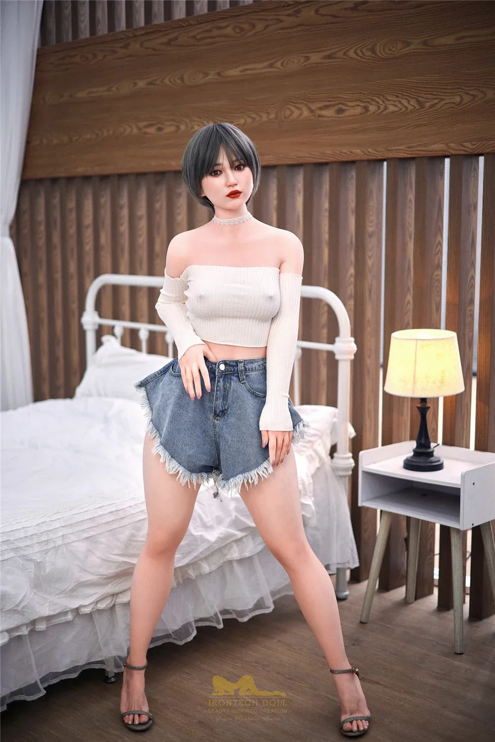 IR-152 S10 Misa Silicone 152cm Nature A-Cup MMI Sex Dolls view 5