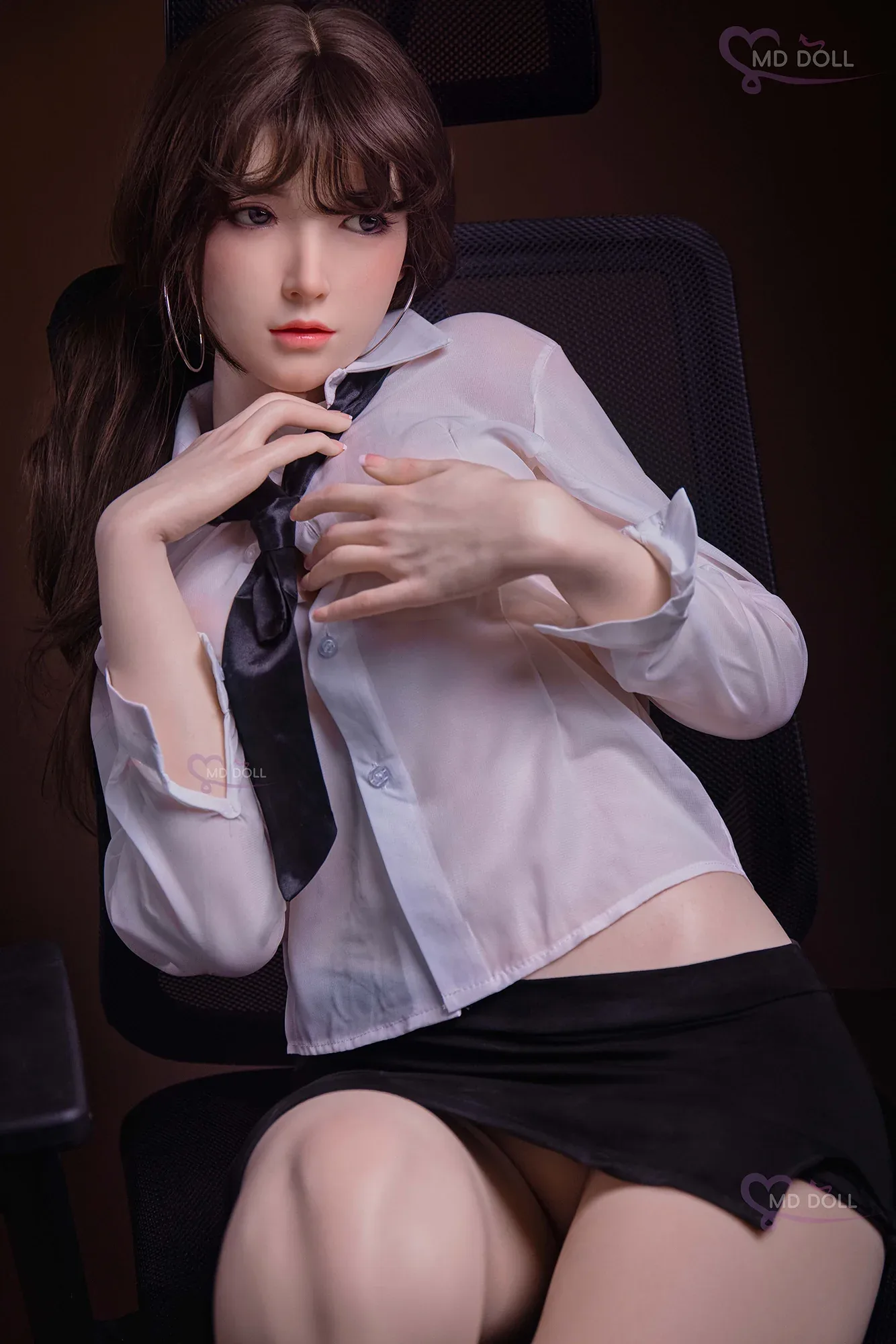 MD-166 M12 Zoey Silicone 166cm Natural D-CUP MMI Sex Dolls view 7