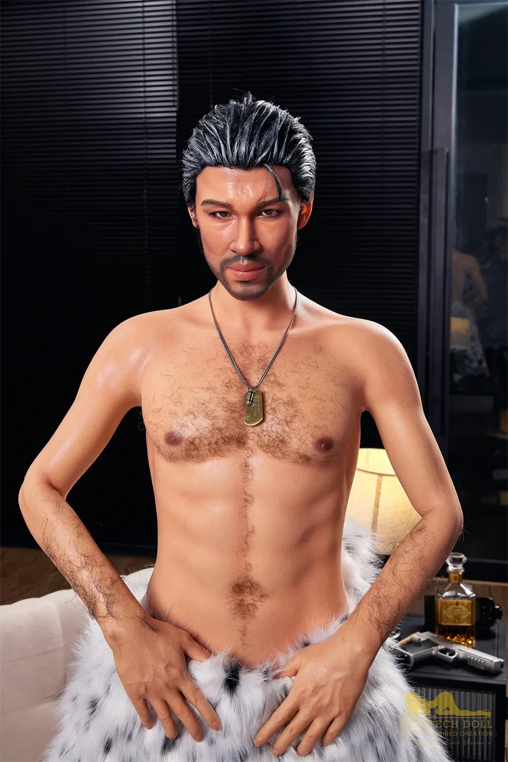 PR-170 M7 Bill -2 Silicone 170cm Tanned Male MMI Sex Dolls view 4