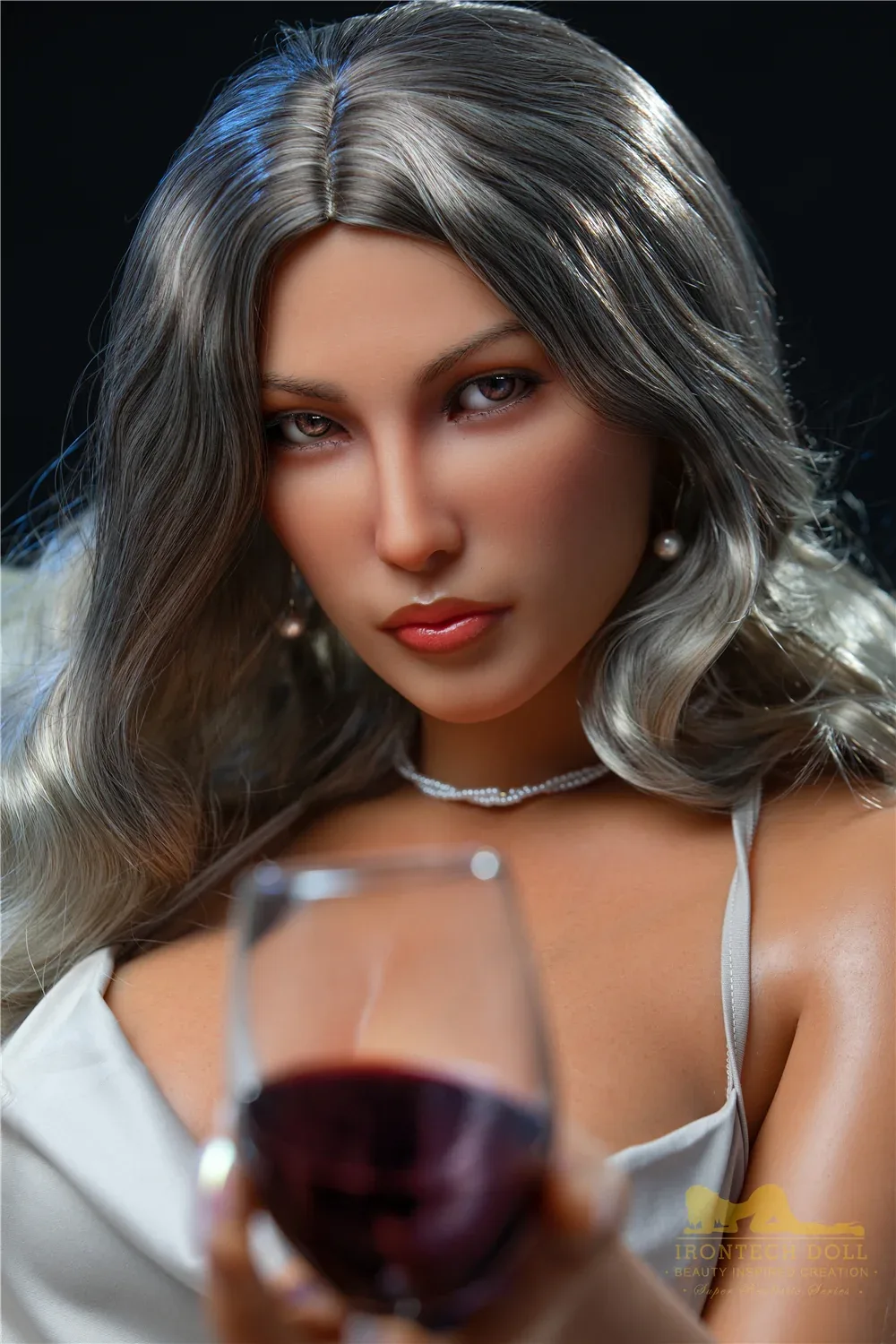 IR-164 S23 Catlin Silicone 164cm Dark Tanned E-Cup MMI Sex Dolls view 6