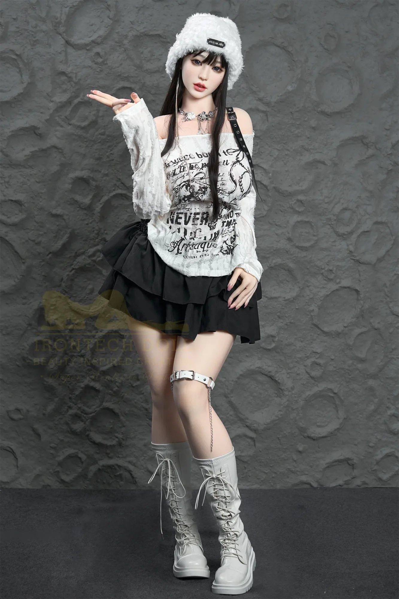 IR-165T T1 Yuna Silicone 165cm Nature F-Cup MMI Sex Dolls view 7