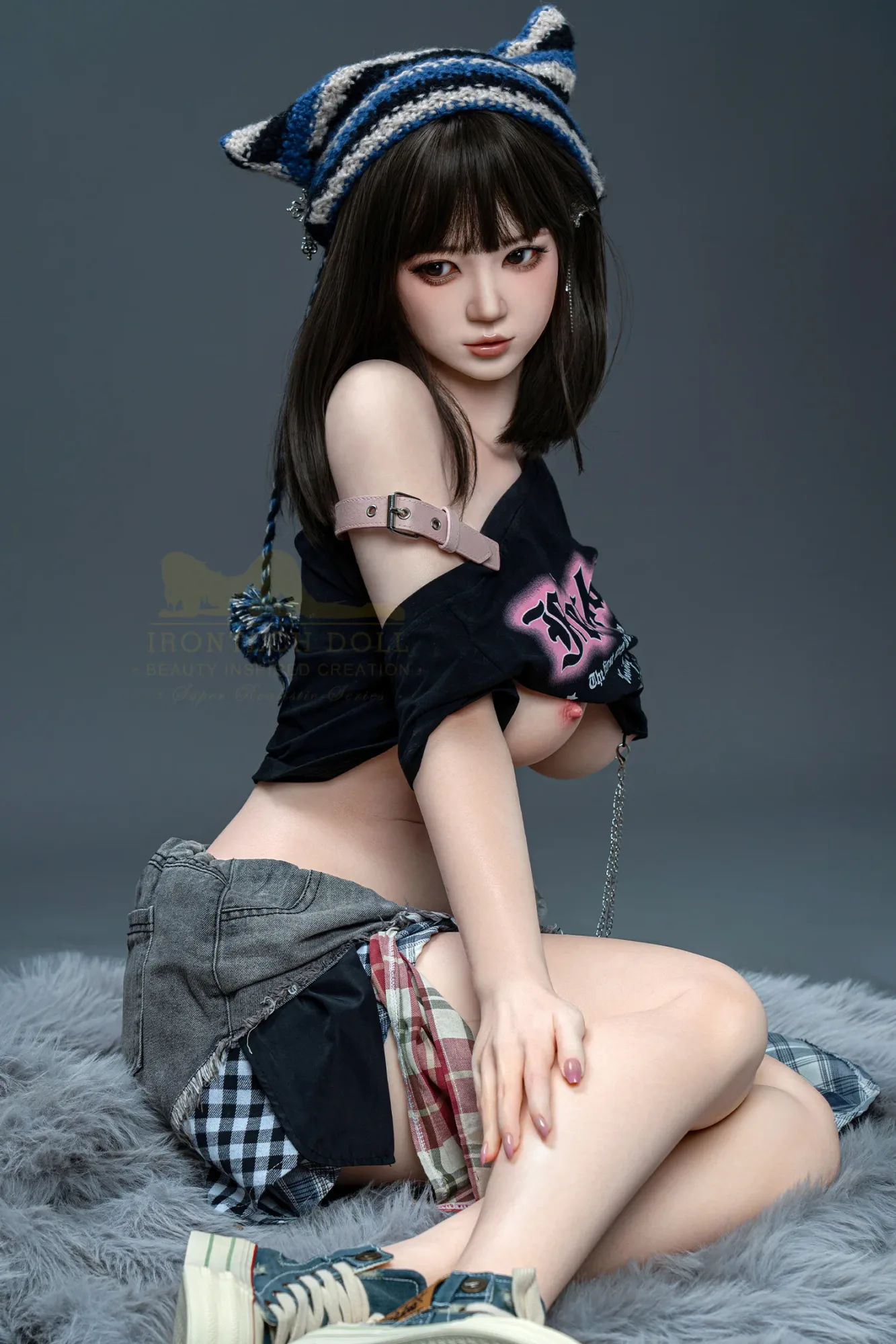 IR-158T T3 Nia -2 Silicone 158cm Nature E-Cup MMI Sex Dolls view 8
