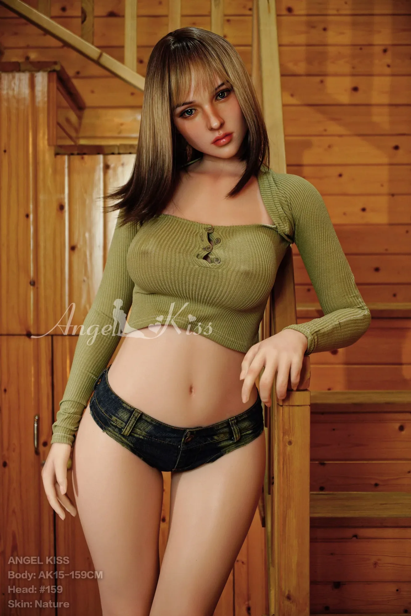 AK15(s)-159-159 Silicone 159cm Nature USA