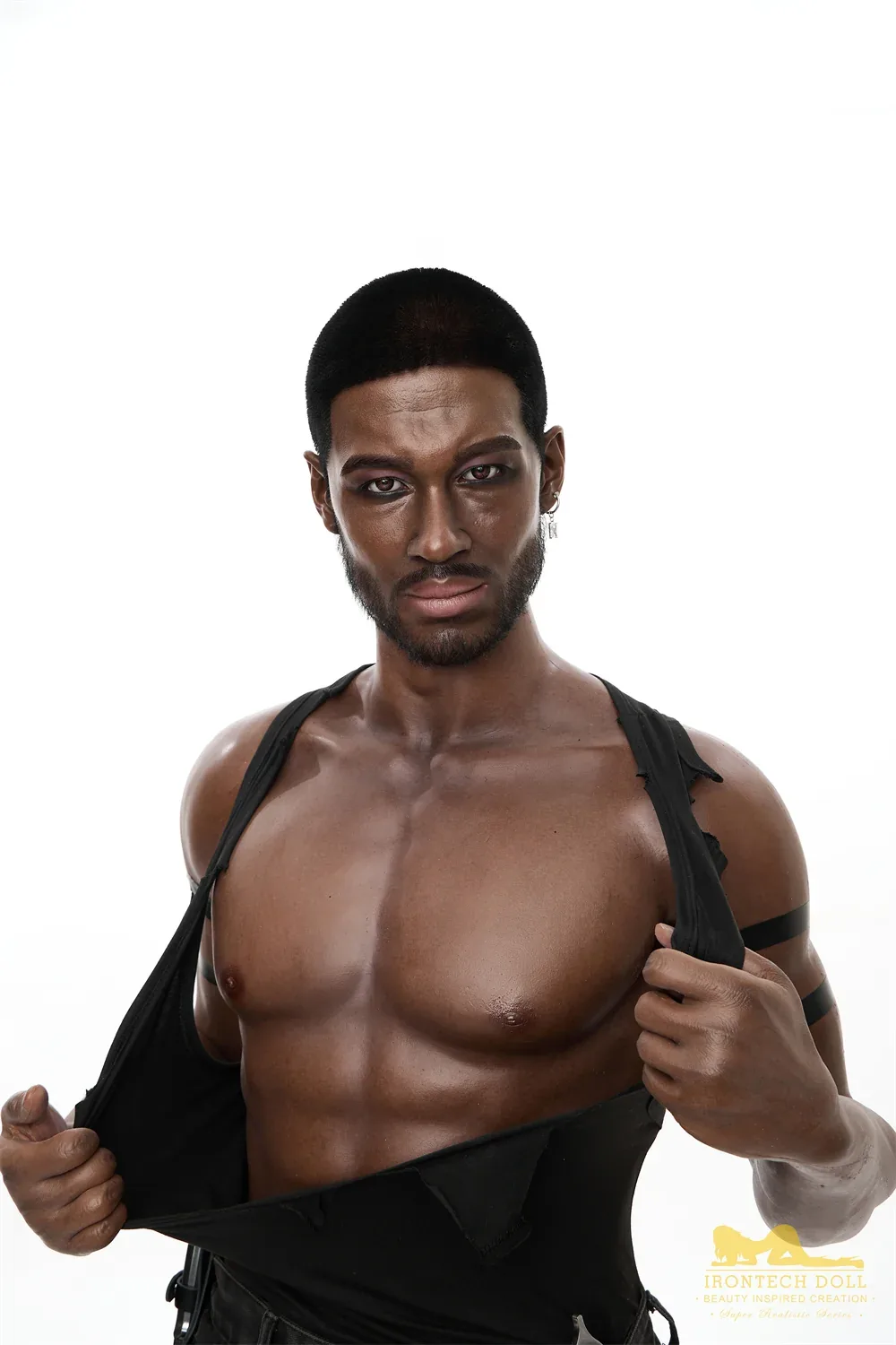 PR-176 M7 Bill -1 Silicone 176cm Black Male MMI Sex Dolls view 8
