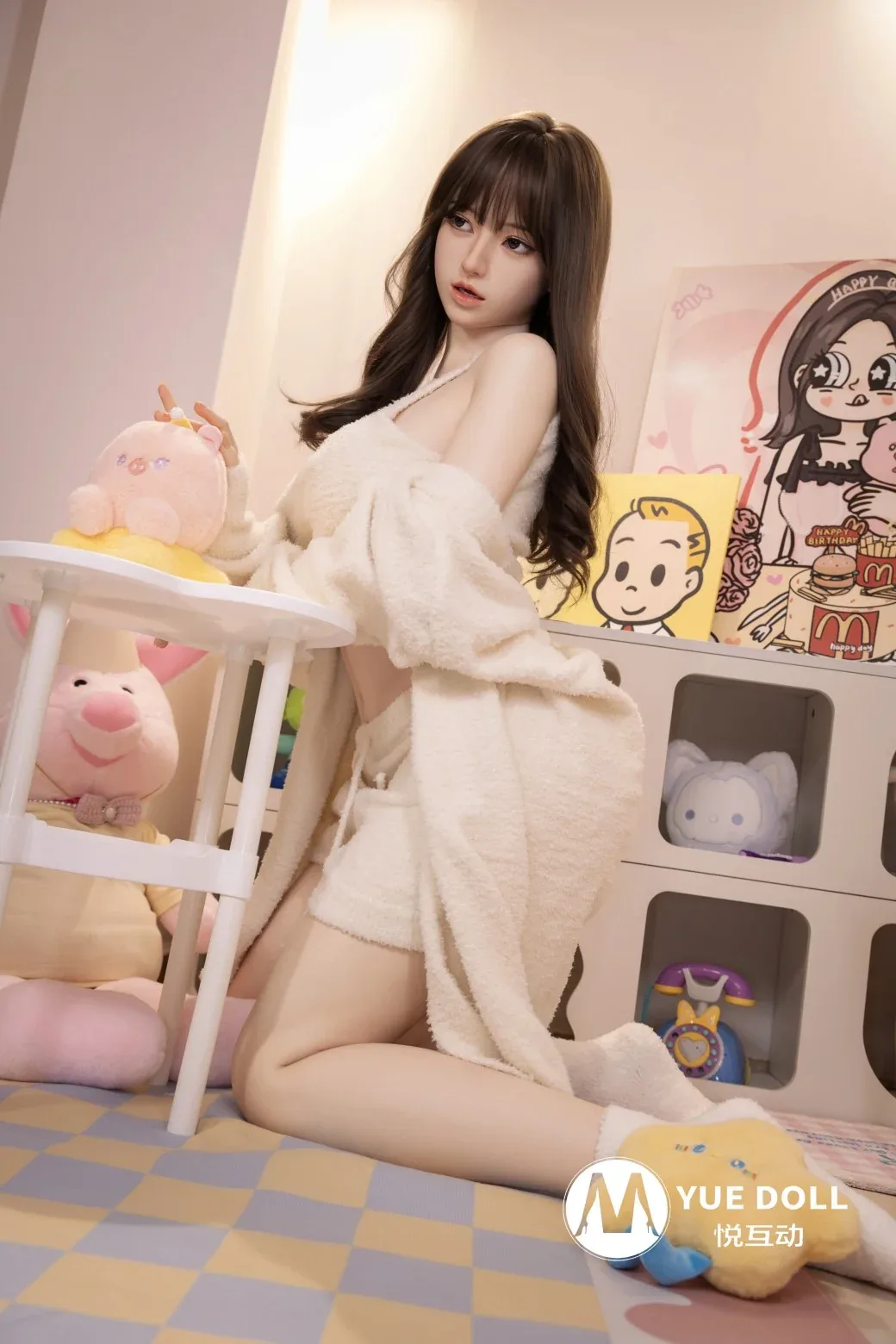 YUE-165 Y5 Josie Silicone White G-CUP MMI Sex Dolls view 7