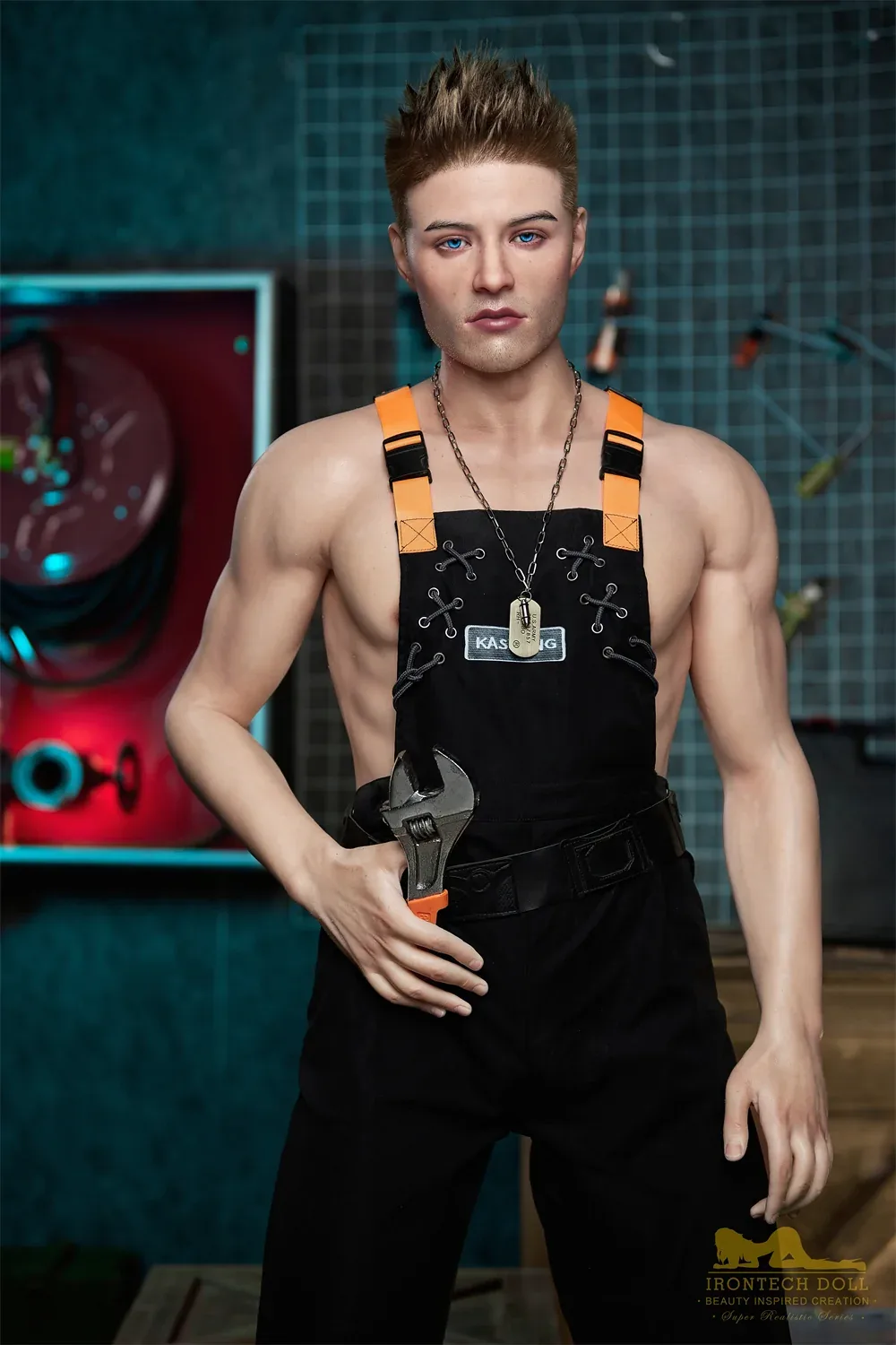 PR-176 M4 Jack -1 Silicone 176cm Nature Male MMI Sex Dolls view 5