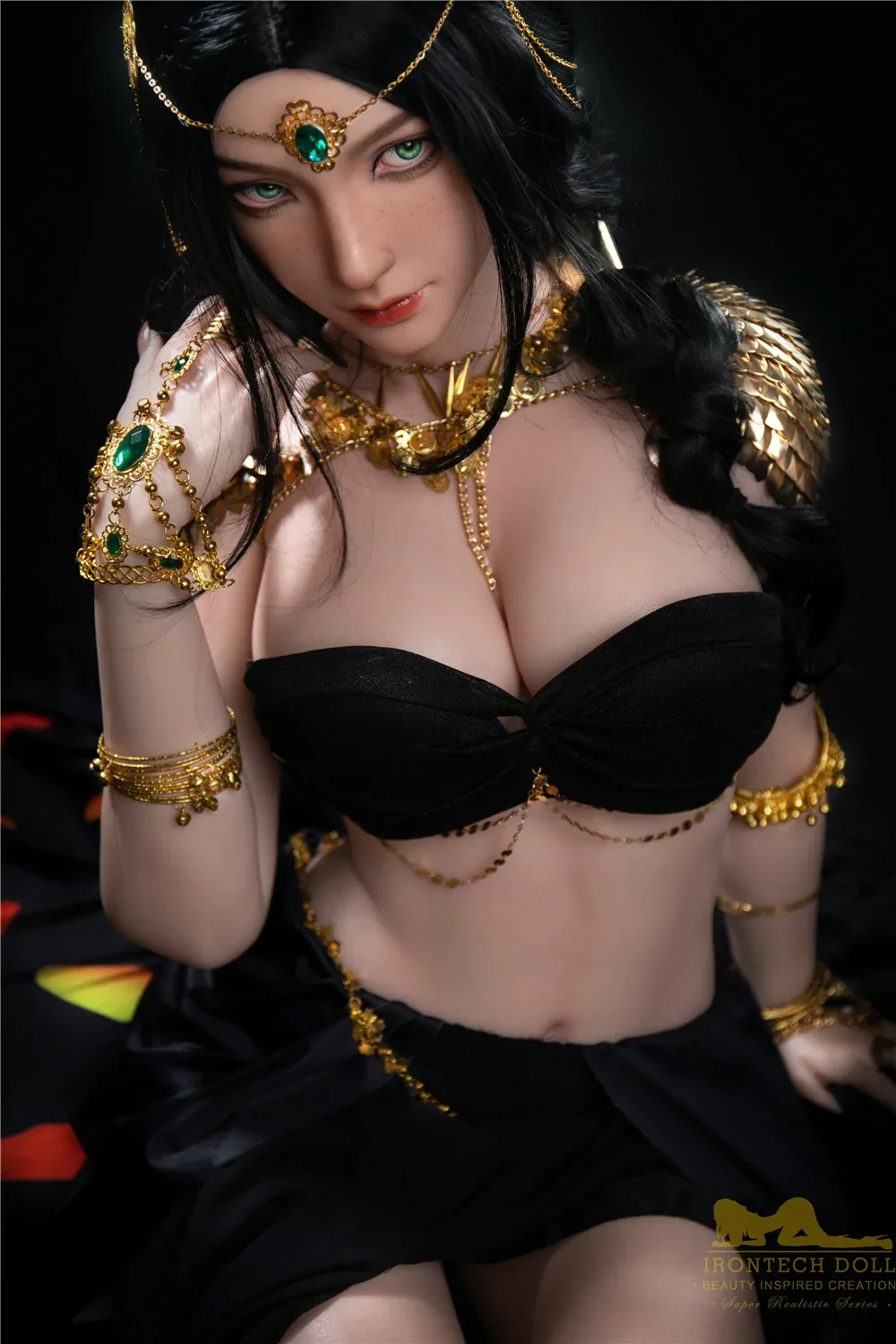 IR-166 S32 Kitty -3 Silicone 166cm Nature E-Cup MMI Sex Dolls view 5