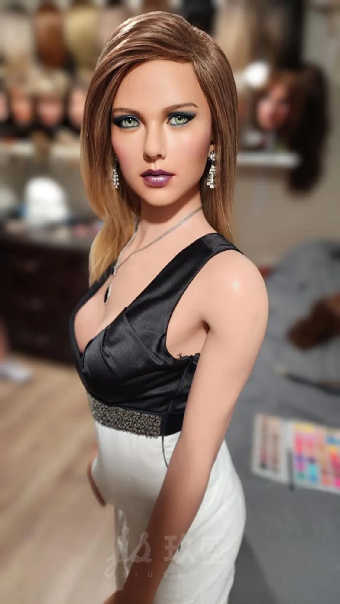 JSD-168C Evelyn Silicone C-Cup Write MMI Sex Dolls view 3