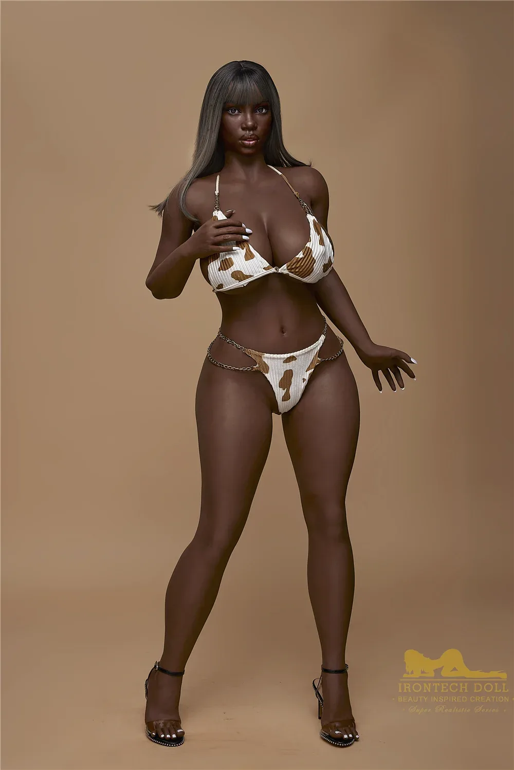 IR-160 S33 Penny Silicone 160cm Black H-Cup MMI Sex Dolls