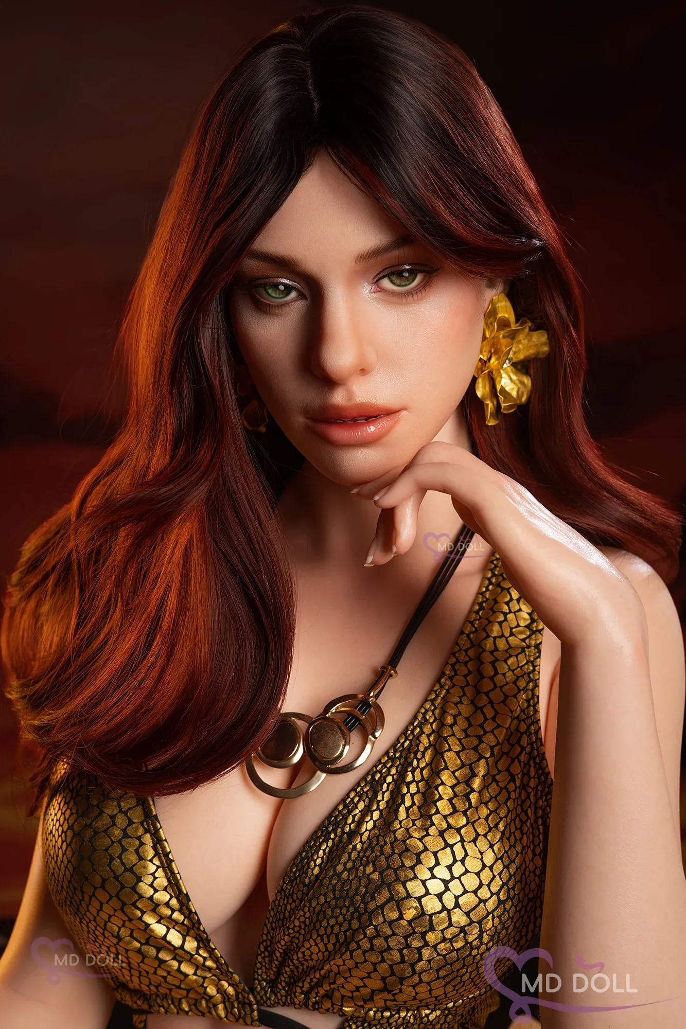 MD-166 M38 Rose Silicone 166cm Natural D-CUP MMI Sex Dolls view 6