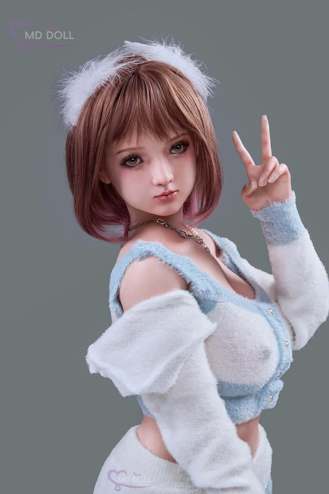 MD-150 M21 Lily-2 Silicone 150cm Natural E-CUP MMI Sex Dolls view 8