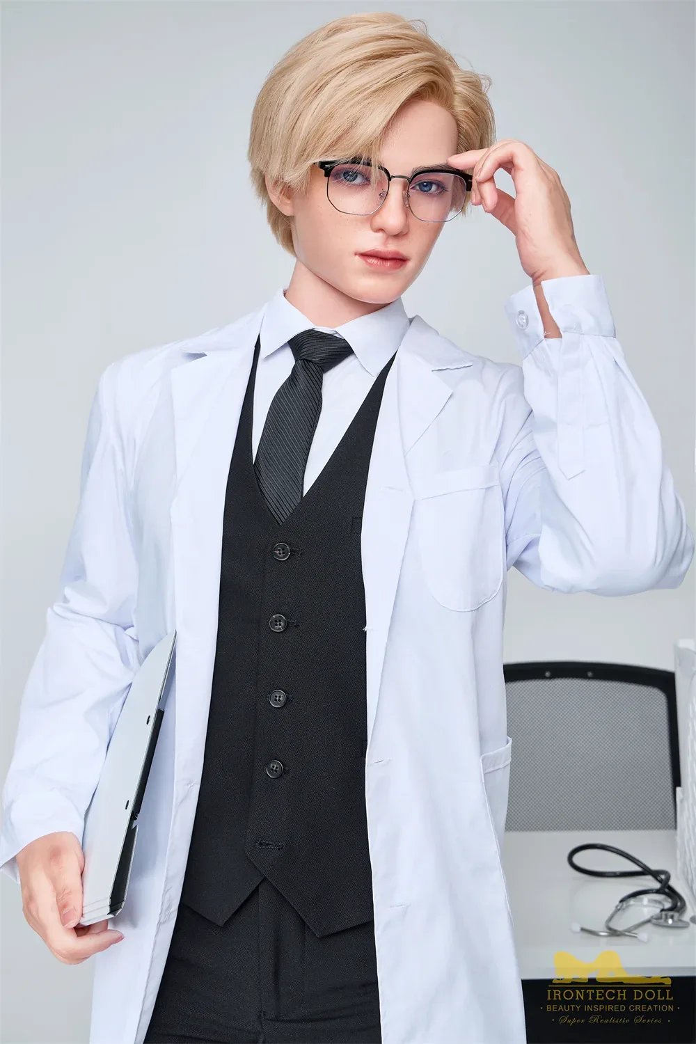 PR-170 M9 Lucas -2 Silicone 170cm Nature Male MMI Sex Dolls view 3