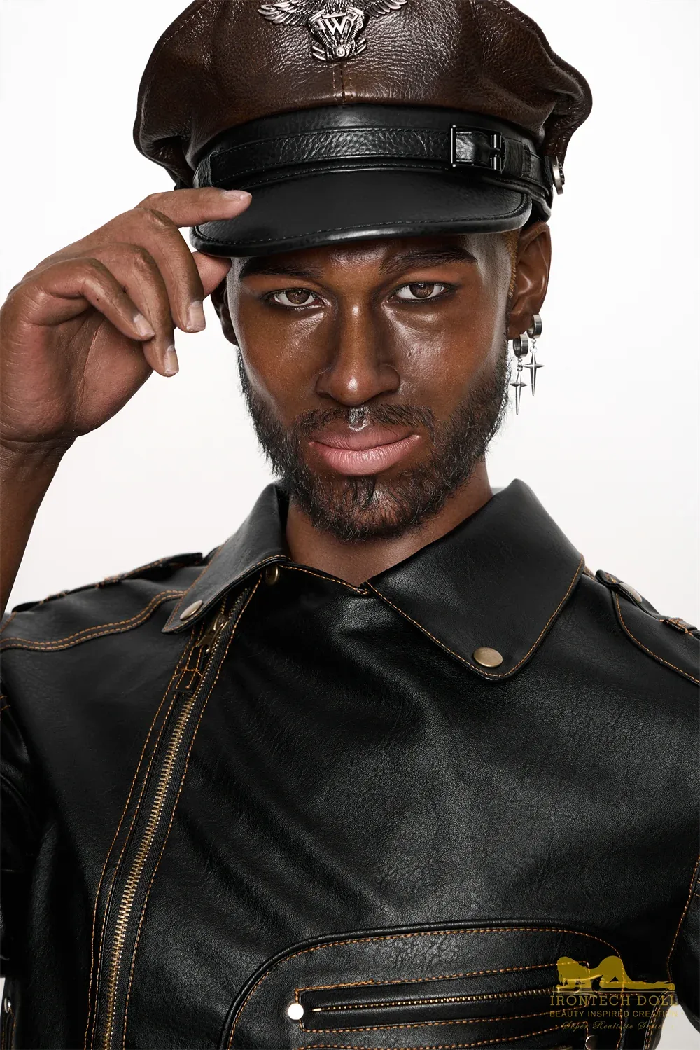 PR-176 M7 Bill -2 Silicone 176cm Black Male MMI Sex Dolls view 6