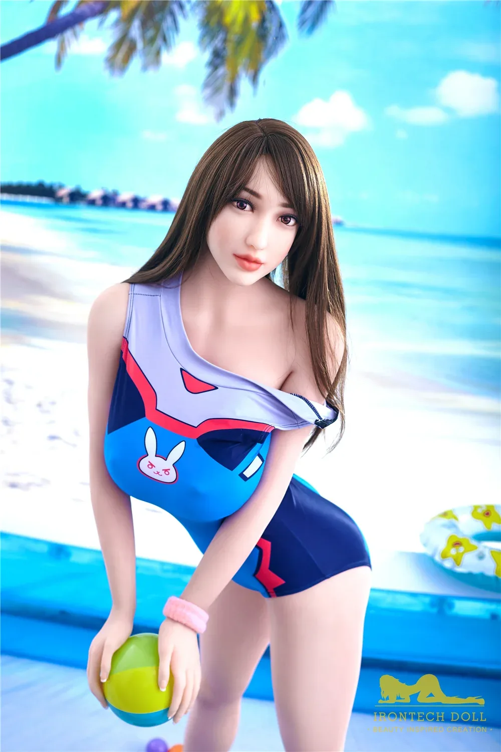 IR-163P Mika-2 TPE H-Cup White MMI Sex Dolls view 1