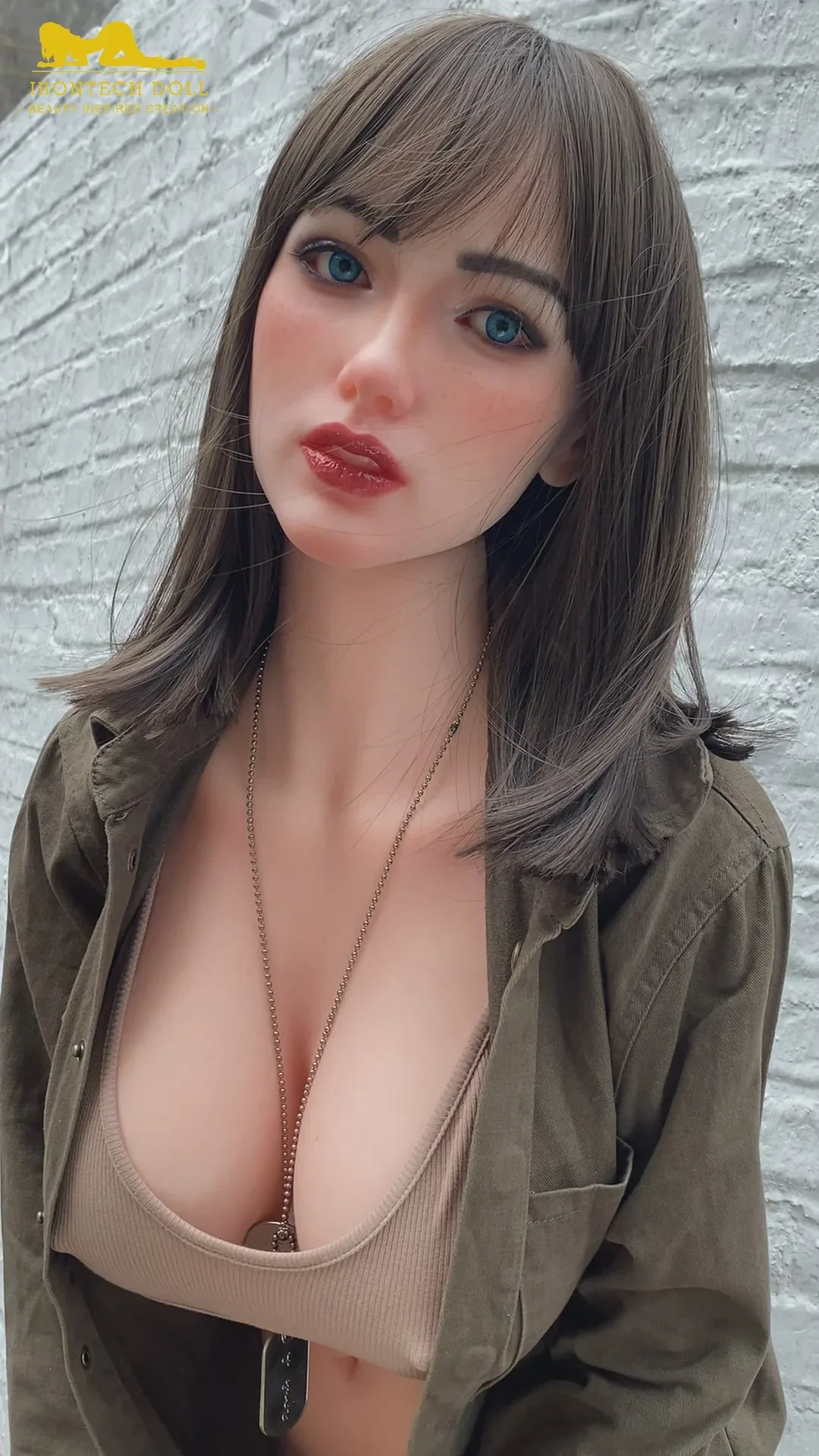 IR-159 S44 Molly Silicone 159cm Nature F-Cup MMI Sex Dolls